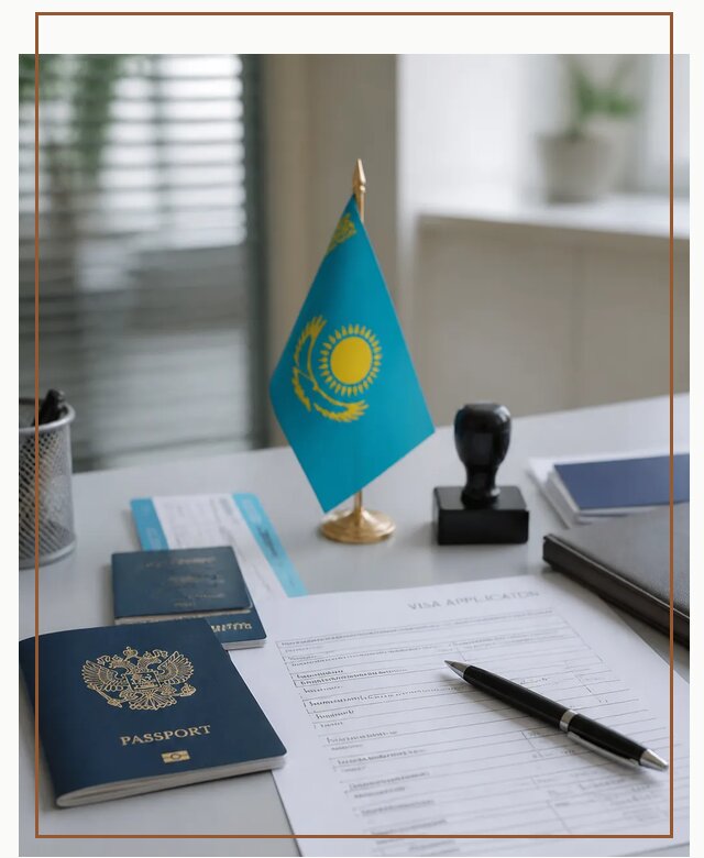 Оформление визы в Казахстан для поездки и работы в Тамбове