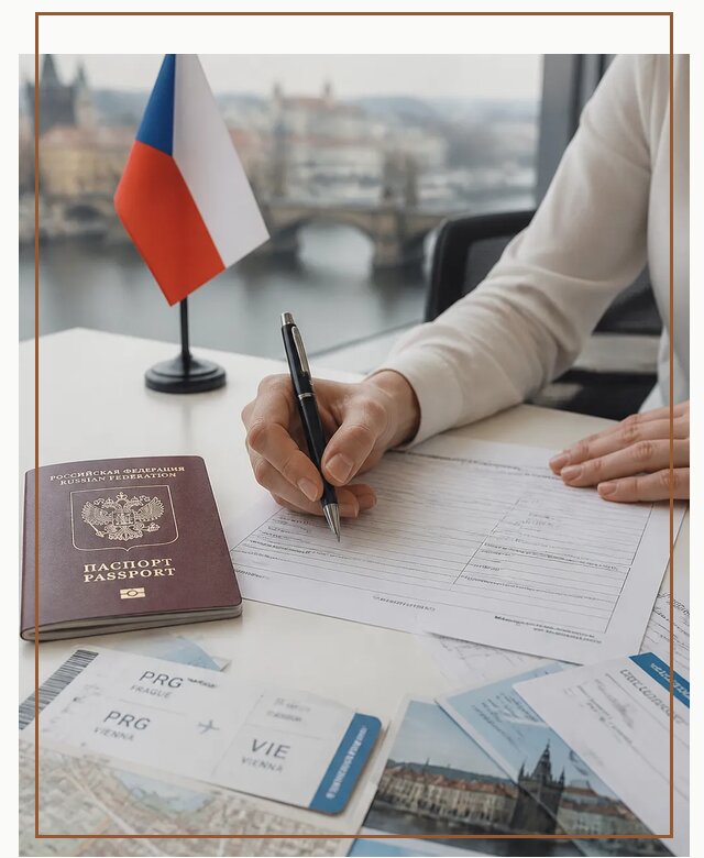 Оформление визы в Чехию под ключ для поездки в Тамбове